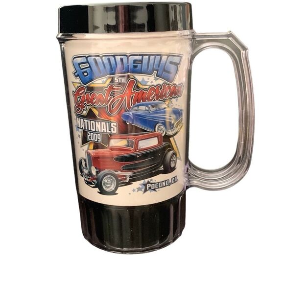 Vintage Good Guys Great American Rod & Custom Nationals 2009 Thermo Cup Unique - Picture 1 of 10